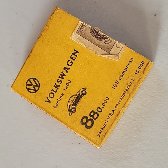 Vintage Volkswagen Advertising Match Box - Empty - Picture 6 of 6